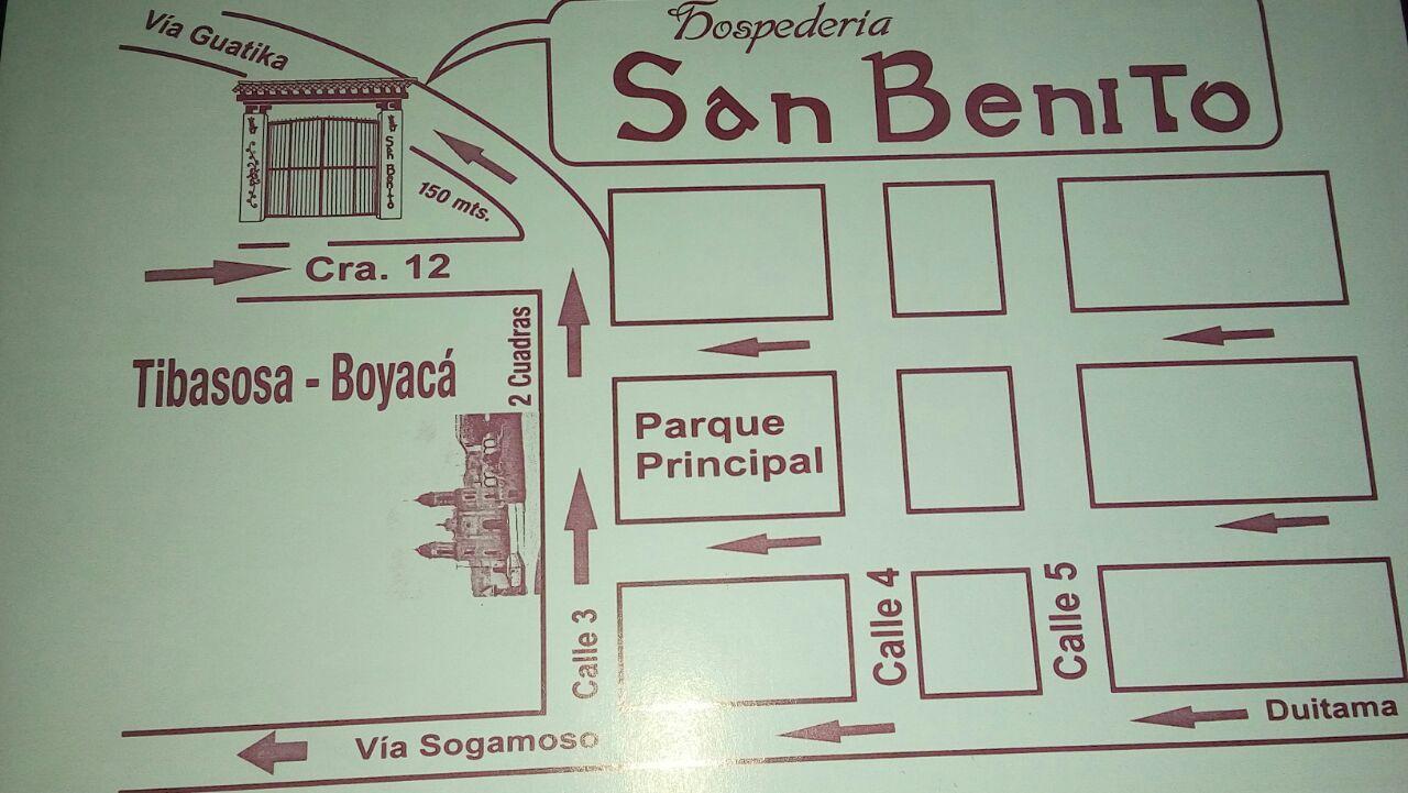 San Benito Hotel Tibasosa Esterno foto